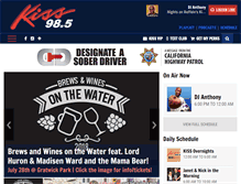 Tablet Screenshot of kiss985.com